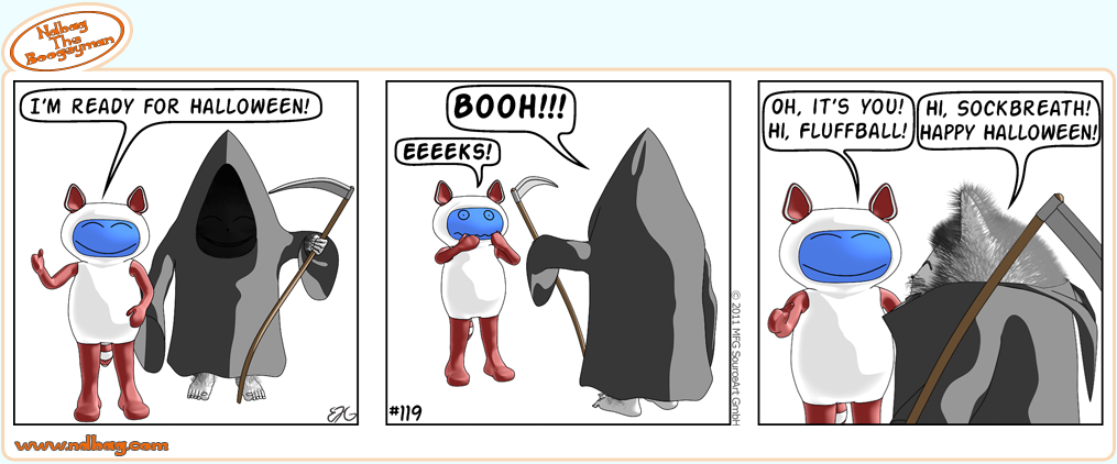 Ndbag The Boogeyman Comic Strip 119