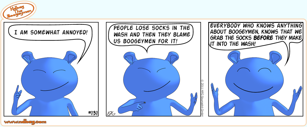 Ndbag The Boogeyman Comic Strip 131