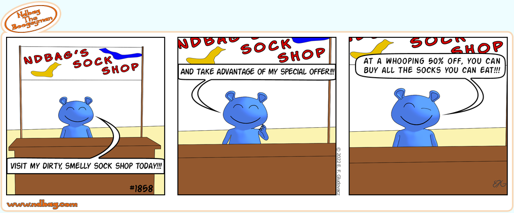 Ndbag The Boogeyman Comic