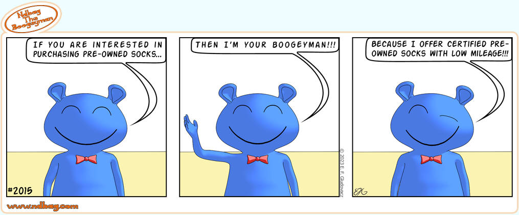 Ndbag The Boogeyman Comic